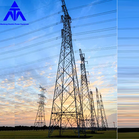 Elektrická energie 35KV 66KV Úhel zachycení pádu Ocelová věž