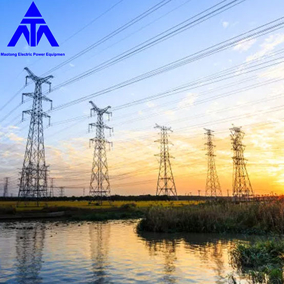 Elektrická energie 35KV 66KV Úhel zachycení pádu Ocelová věž