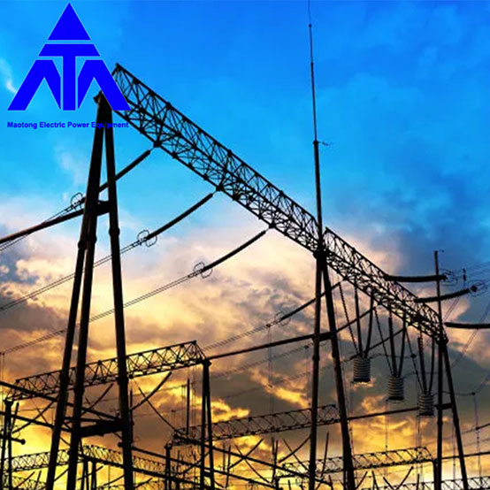 Konstrukce transformátorové elektrické rozvodny 220kv